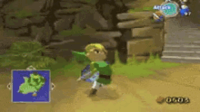 a video game with a time of 06:03 on the bottom right