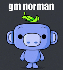 Gm Norman Good Morning Norman GIF - Gm Norman Good Morning Norman Wumpus GIFs