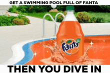Fanta Fanta Soda GIF - Fanta Fanta Soda Pool GIFs