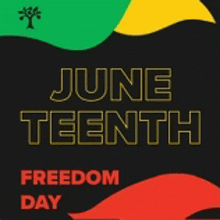 a poster that says june tenth freedom day