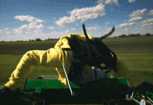 Cochise Head Bang Cochise On A Tractor GIF