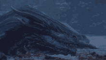 Ice Dragon GIF - Viserion Dragon Drogon GIFs