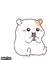 Wontae Hamster Sticker - Wontae Hamster Eating Stickers