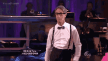 Bill Nye Conjures Lightning With His Moves GIF - Bill Nye Dancing With The Stars Dwts GIFs