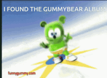 Gummy Bear Gummybar Album GIF