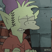 Grossed Out Elfo GIF - Grossed Out Elfo Nat Faxon GIFs