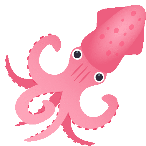 Squid Nature Sticker - Squid Nature Joypixels Stickers