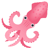 Squid Nature Sticker - Squid Nature Joypixels Stickers