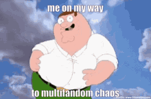 Multifandom Chaos Peter Griffin GIF - Multifandom Chaos Peter Griffin Family Guy GIFs