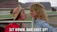Vacation Ellen Griswold GIF - Vacation Ellen Griswold Sit Down And Shut Up GIFs