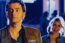 Cake Doctor Who GIF - Cake Doctor Who 10th Doctor GIFs