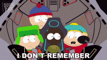 I Dont Remember Eric Cartman GIF - I Dont Remember Eric Cartman Kyle Broflovski GIFs
