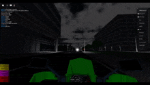 a screenshot of a video game shows a person riding a motorcycle