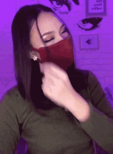 Mask Off Mask GIF - Mask Off Mask Amy Talaboc GIFs