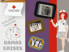 Damas Grises Crus Roja GIF - Damas Grises Crus Roja Nurse GIFs