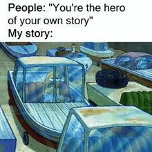 Pov Hero Own Story You'Re The Hero Of Your Own Story GIF