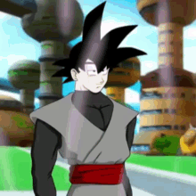 Dragon Ball Z Goku Black GIF - Dragon Ball Z Goku Black Speaker GIFs