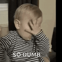 Baby Facepalm GIF - Baby Facepalm Really GIFs