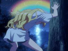 Anime Rainbow GIF - Anime Rainbow Spew GIFs