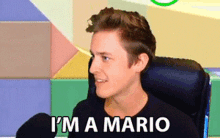 Im A Mario Sam GIF - Im A Mario Sam Redfalcon GIFs