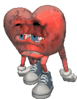 Heart Sad Beat Sticker