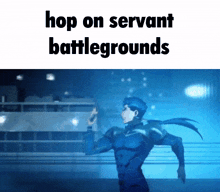 Servant Battlegrounds Lancer GIF