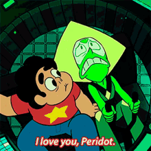 I Love You Peridot Steven Universe GIF - I Love You Peridot Steven Universe GIFs