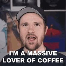 Im A Massive Lover Of Coffee Jimmy GIF - Im A Massive Lover Of Coffee Jimmy Elvis The Alien GIFs