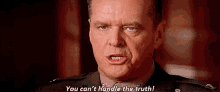 Truth Jack Nicholson GIF - Truth Jack Nicholson You Cant Handle The Truth GIFs