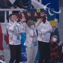 Lets Go Canada Paralympics GIF - Lets Go Canada Paralympics Cheering GIFs