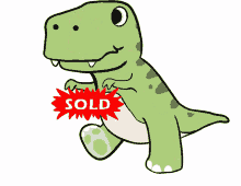 sold jurassic realty jurasscrealty dinosaur trex