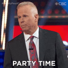 Party Time Gerry Dee GIF - Party Time Gerry Dee Family Feud Canada GIFs