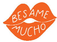 Kiss Beso Sticker