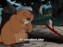 Excited The Fox And The Hound GIF - Excited The Fox And The Hound Idea GIFs