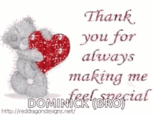 Thank You Special GIF - Thank You Special Dominick GIFs