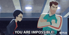 You Are Impossible Charlet Chung GIF - You Are Impossible Charlet Chung Julia Argent GIFs