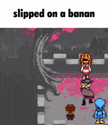Martlet Slipped On A Banan GIF