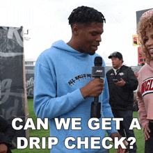 Can We Get A Drip Check Morerickey GIF - Can We Get A Drip Check Morerickey Rickey GIFs