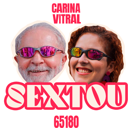 Sextou Lula Sticker - Sextou Lula Carina Stickers