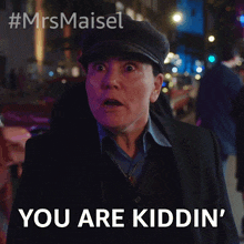 you are kiddin%27 susie myerson alex borstein the marvelous mrs maisel you are joking