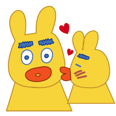 Love Heart Sticker - Love Heart Couple Stickers