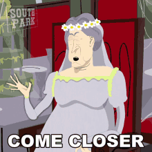 Come Closer Miss Havisham GIF - Come Closer Miss Havisham South Park GIFs