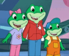 Leapfrog Lily GIF - Leapfrog Leap Lily GIFs
