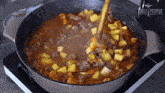 Cooking Hungarian Goulash Chili Pepper Madness GIF
