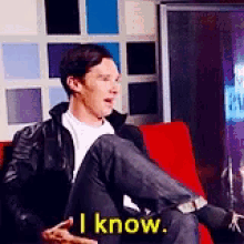 Benedict Cumberbatch I Know GIF - Benedict Cumberbatch I Know Sherlock GIFs