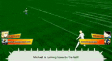 two soccer players are playing a game and one of them is named rocks of montreal rock