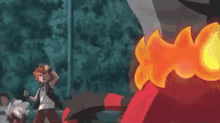 Incineroar Flamethrower GIF - Incineroar Flamethrower Flamethrower Pokemon GIFs