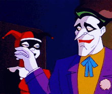 Harley Quinn Joker GIF - Harley Quinn Joker So Cute GIFs