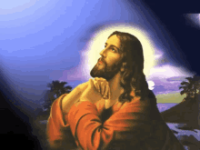 jesus praying dios te bendiga