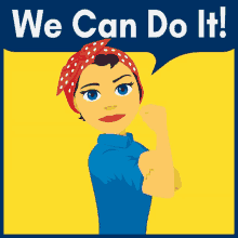 We Can Do It Woman Power GIF - We Can Do It Woman Power Joypixels GIFs